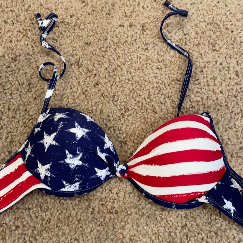 Brand New 4th of July Bikini Top Size Medium